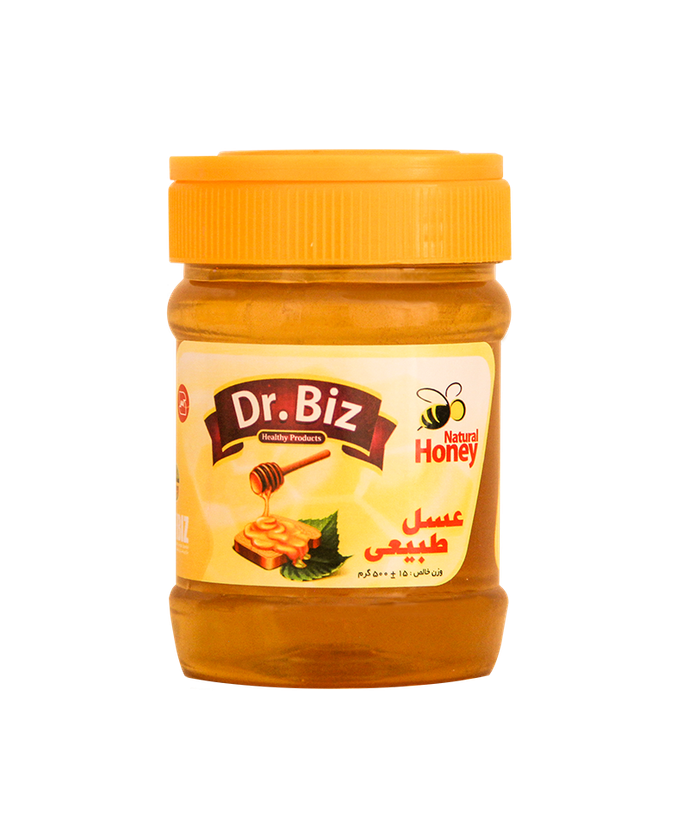 عسل استاندارد ۵۰۰ گرمی Dr.BIZ