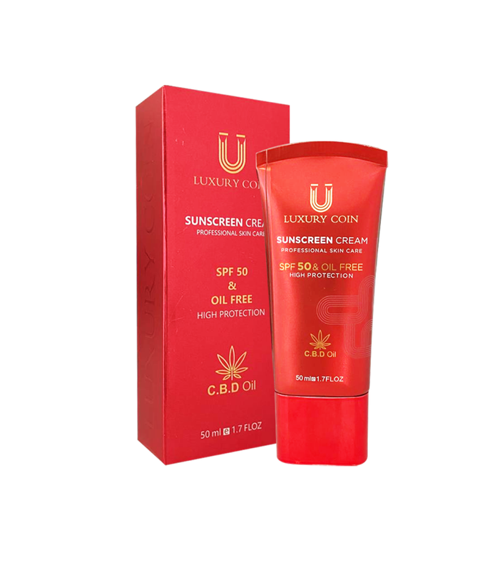 کرم ضد آفتاب spf ۵۰ لاکچری کوین