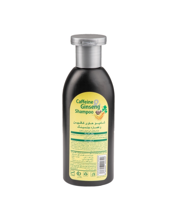 شامپو کافئین و عصاره جنسینگ