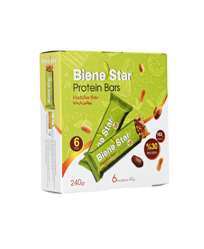 پروتئین بار ماچا