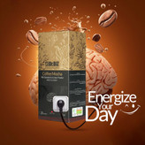 کافه موکا با قارچ گانودرما ۲۰ عددی