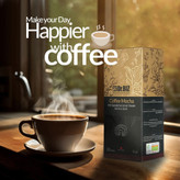 کافه موکا با قارچ گانودرما ۲۰ عددی